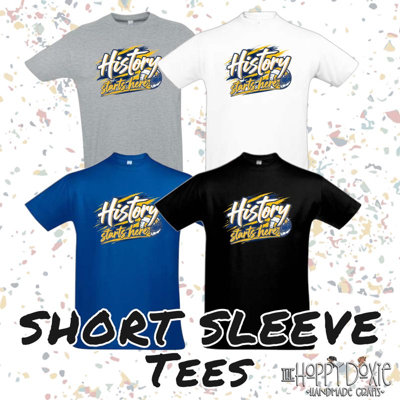 Girls Volley History Cotton Tee