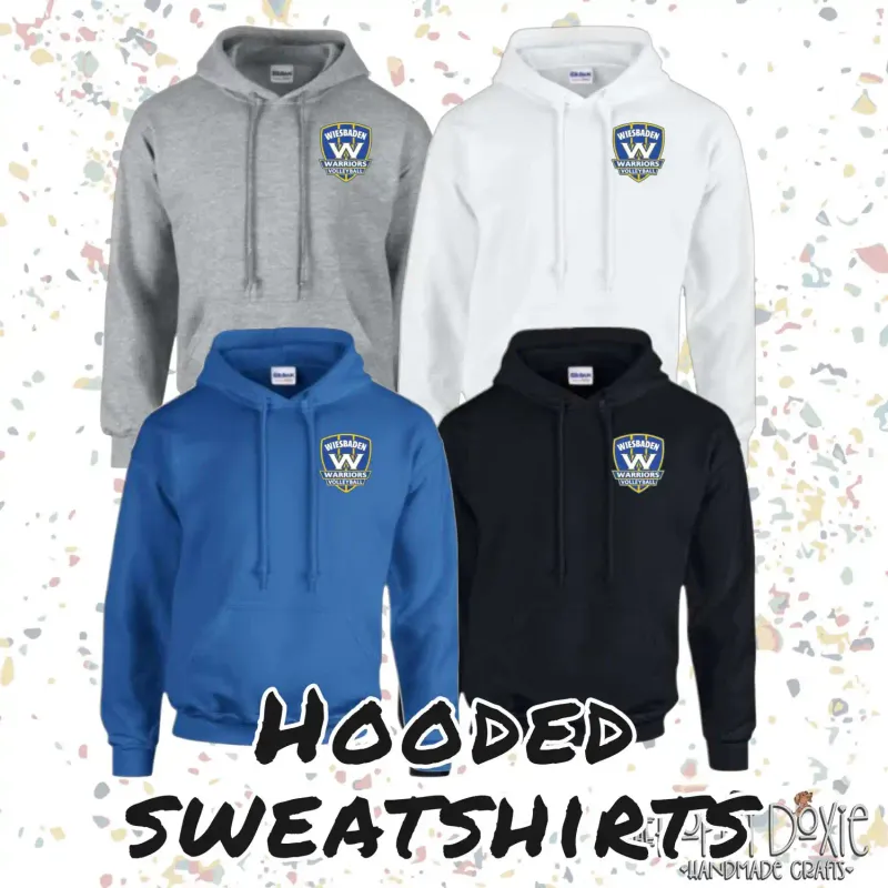 Girls Volley Shield Hooded Sweatshirt