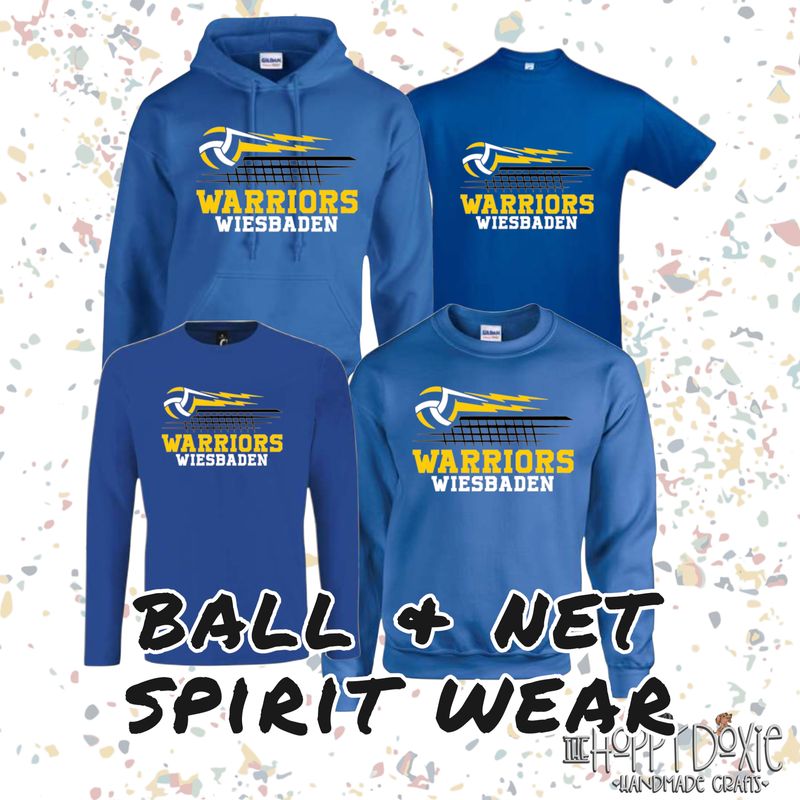 Boys Volley Ball &amp; Net Logo Shirts