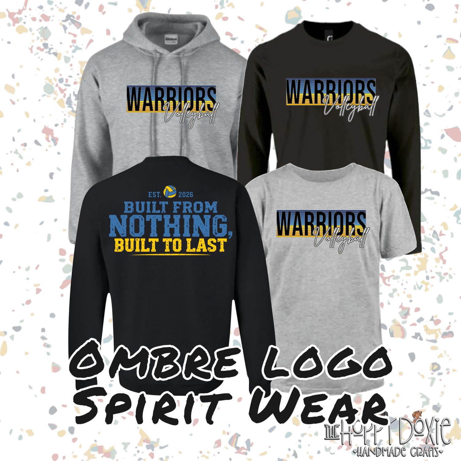 Boys Volley Ombre Logo Shirts