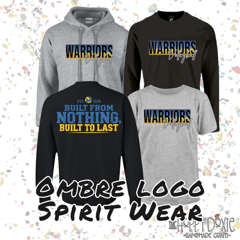 Boys Volley Ombre Logo Shirts