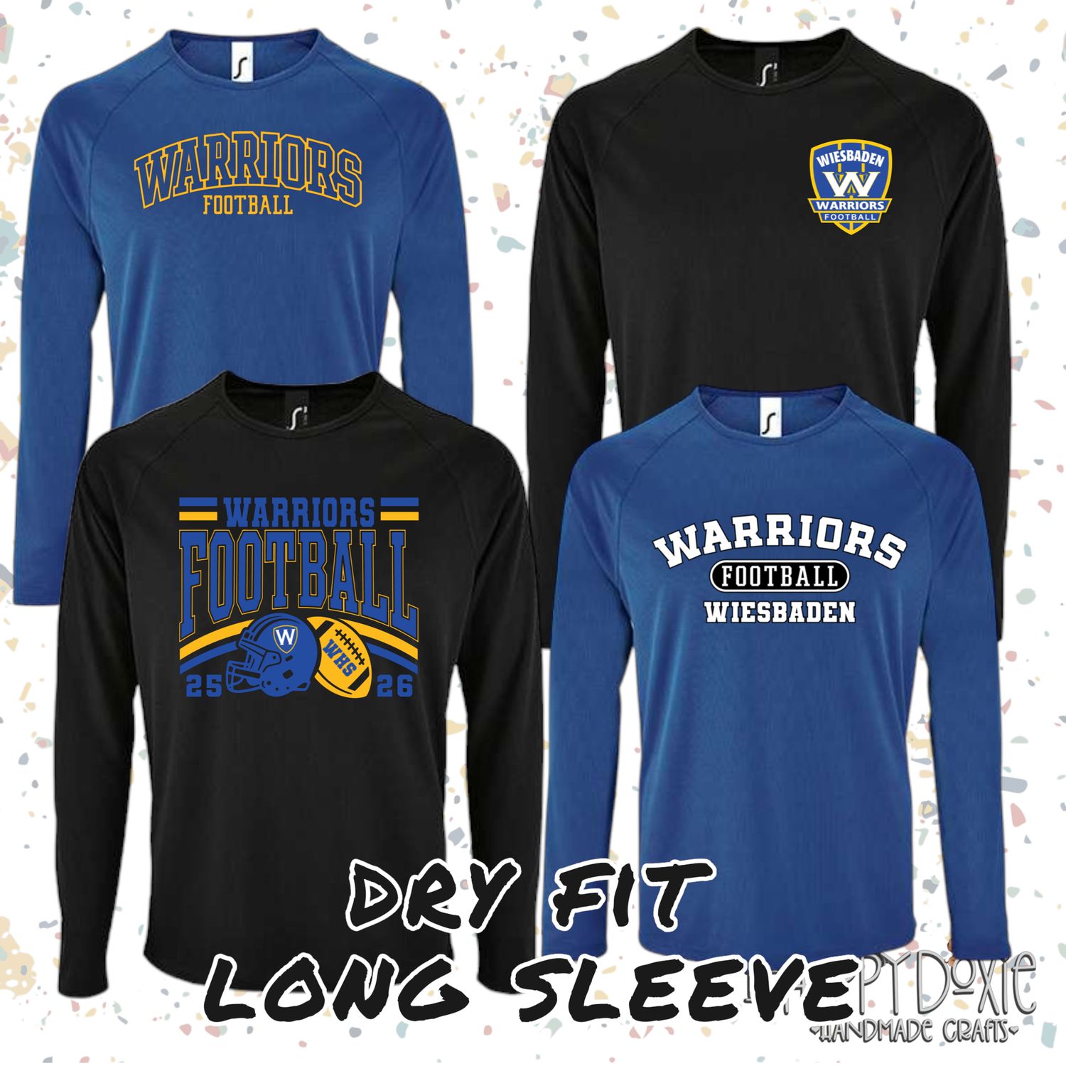 WHS Football Spirit Wear: Long Sleeve DRY FIT Long Sleeve