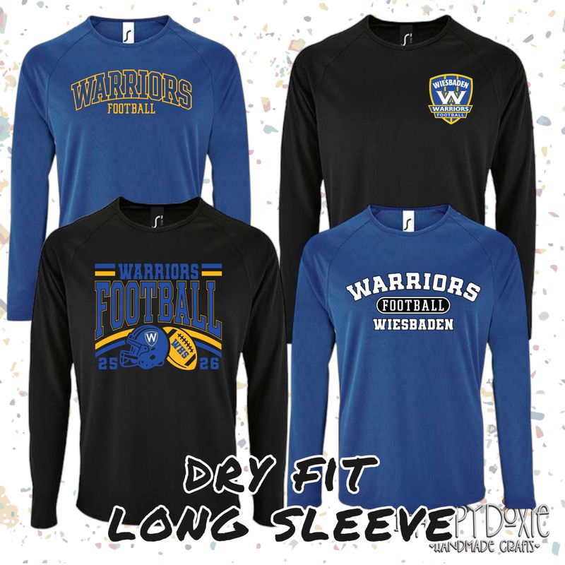 WHS Football Spirit Wear: Long Sleeve DRY FIT Long Sleeve