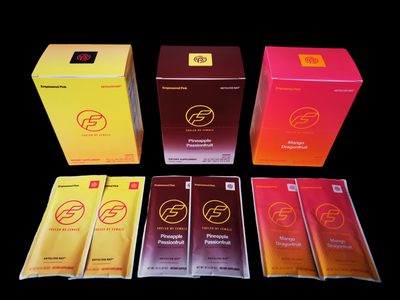 6x Frauen Ketone + extra Vitamine by Prüvit mit Koffein