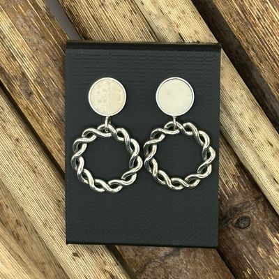 Ohrringe &quot;Twist Circle&quot;