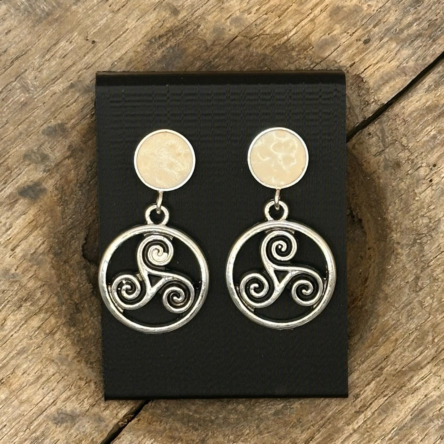 Ohrringe &quot;Mystic Spiral Triskele&quot;