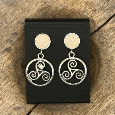 Ohrringe &quot;Mystic Spiral Triskele&quot;