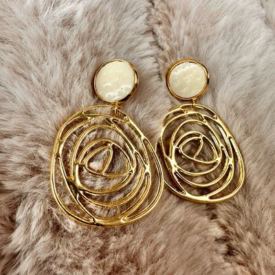 Ohrringe &quot;Golden Rose&quot;