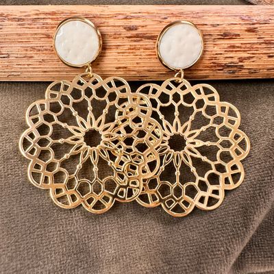 Ohrringe &quot;Golden Lace&quot;
