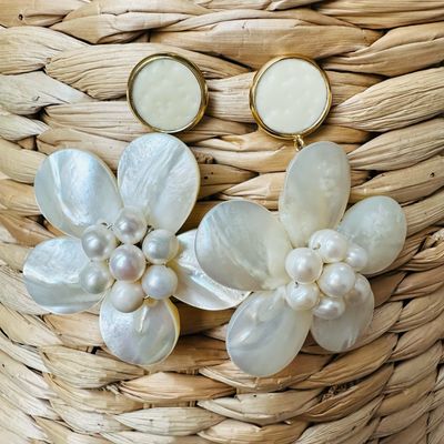 Ohrringe &quot;Pearl Blossom&quot;
