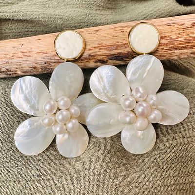 Ohrringe &quot;Pearl Blossom&quot;