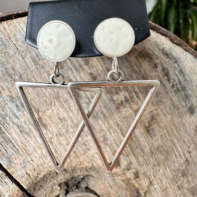 Ohrringe &quot;Minimal Triangle&quot;