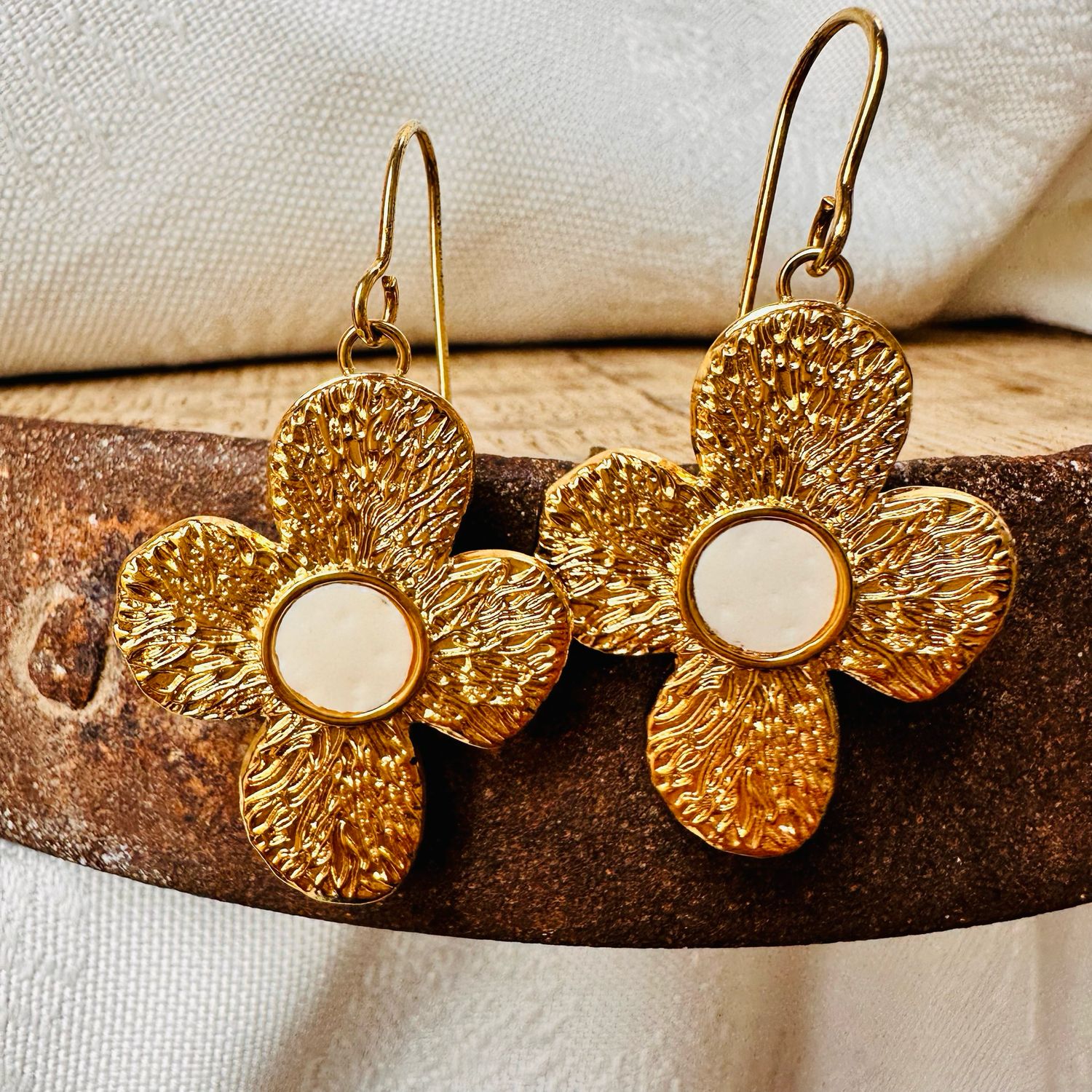 Ohrringe &quot;Bloom &amp; Glow Gold&quot;