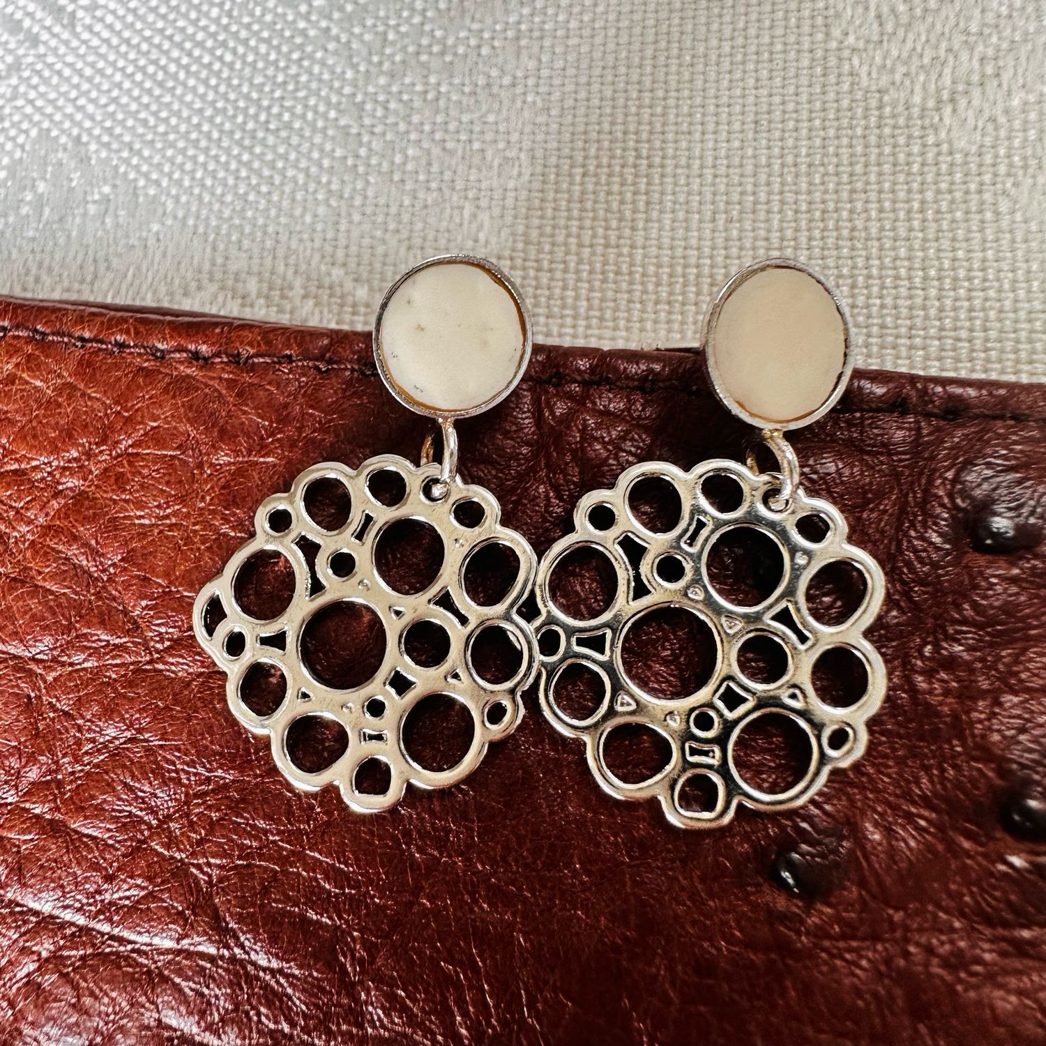 Ohrringe „Silver Bubble Harmony“