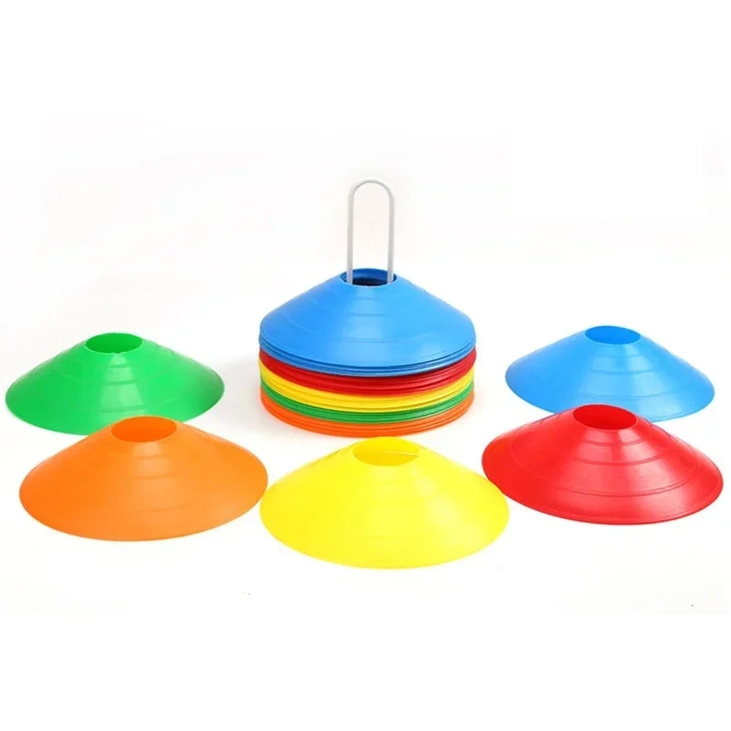 PVC Disc Cone Set With Plastic Stand Holder
