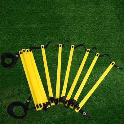 Sports Agility Ladder Football Adjustable Ladder Agility Training Ladder Jumping Fitness Body Coordination Warm-Up Training Tool