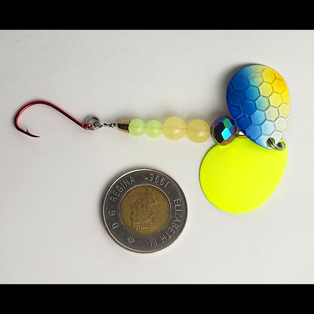 Super Limited Edition - Minnow Clapper - THE LING SLAYER GLOW -Blue - 8 Grams