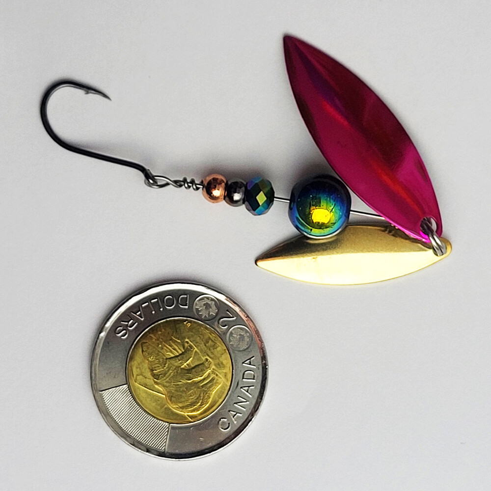 Limited Edition Minnow Clapper - Metallic Purple - 4 Grams 
