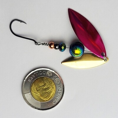 Limited Edition Minnow Clapper - Metallic Purple - 4 Grams 