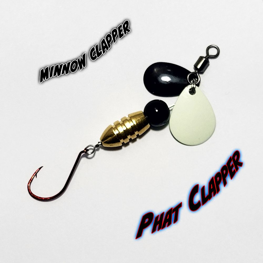 Phat Clapper - Minnow Clapper - Glow Blade - 8 Grams Phat Clapper - Minnow Clapper - Glow Blade - 8 Grams