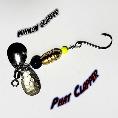 Phat Clapper - Minnow Clapper - Chartreuse - 9 Grams