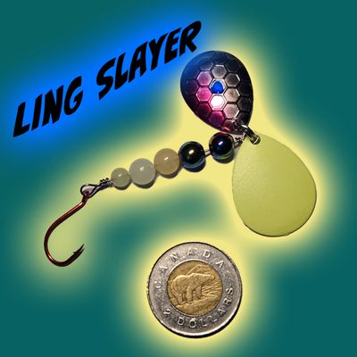 Super Limited Edition - Minnow Clapper - THE LING SLAYER GLOW - 8 Grams