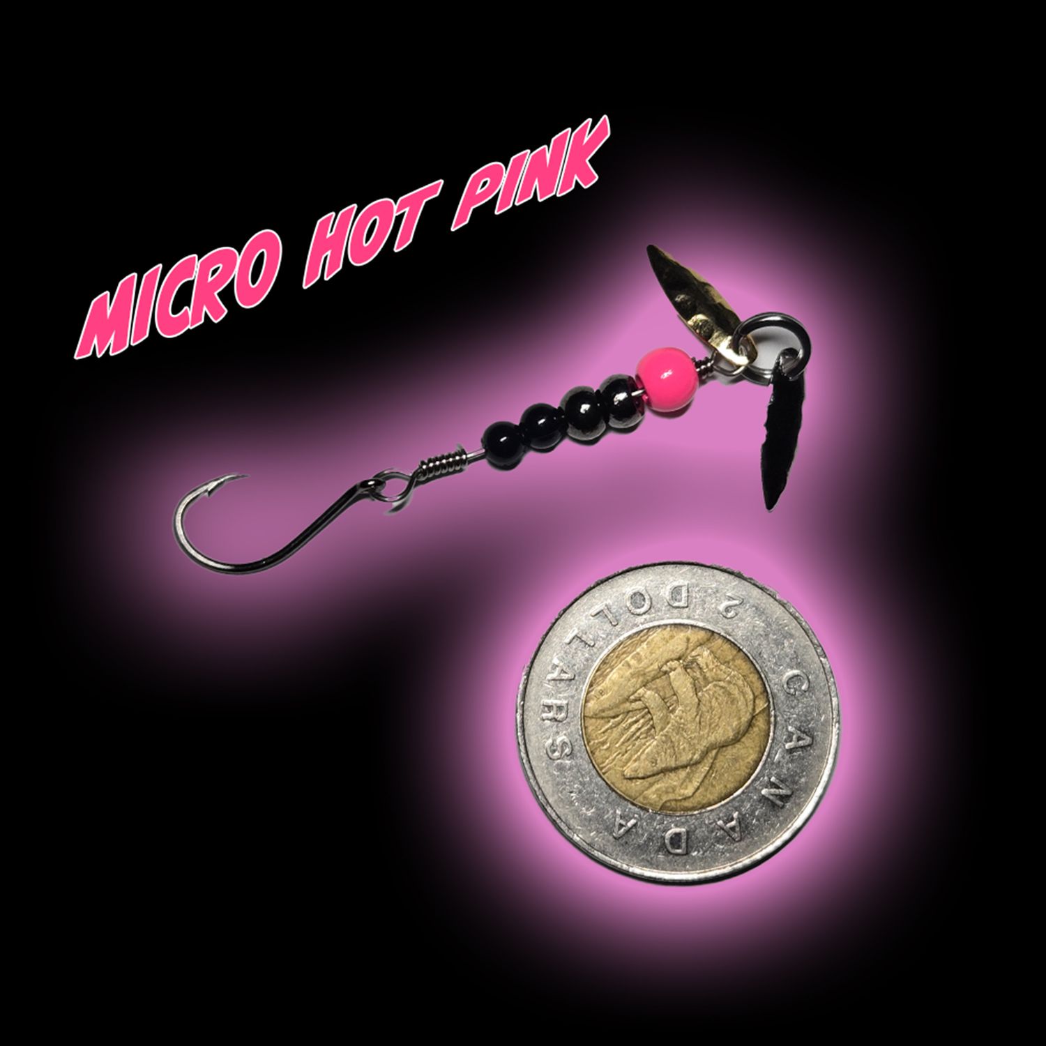 Minnow Clapper Micro -Hot Pink - 3 Gram