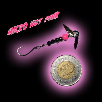 Minnow Clapper Micro -Hot Pink - 3 Gram