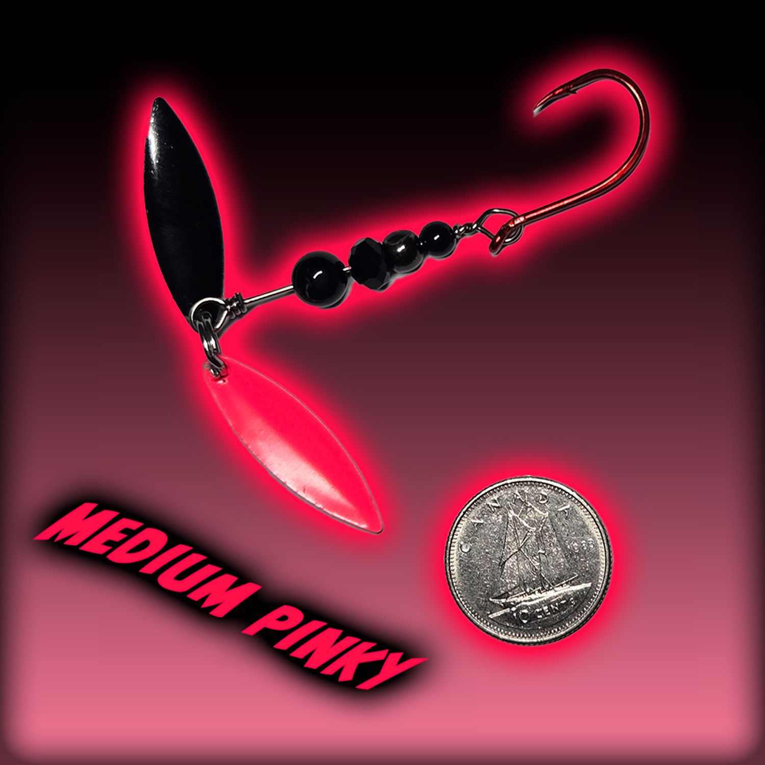 Minnow Clapper Medium - Pinky - 5 Gram Minnow Clapper Medium - Pinky - 5 Gram