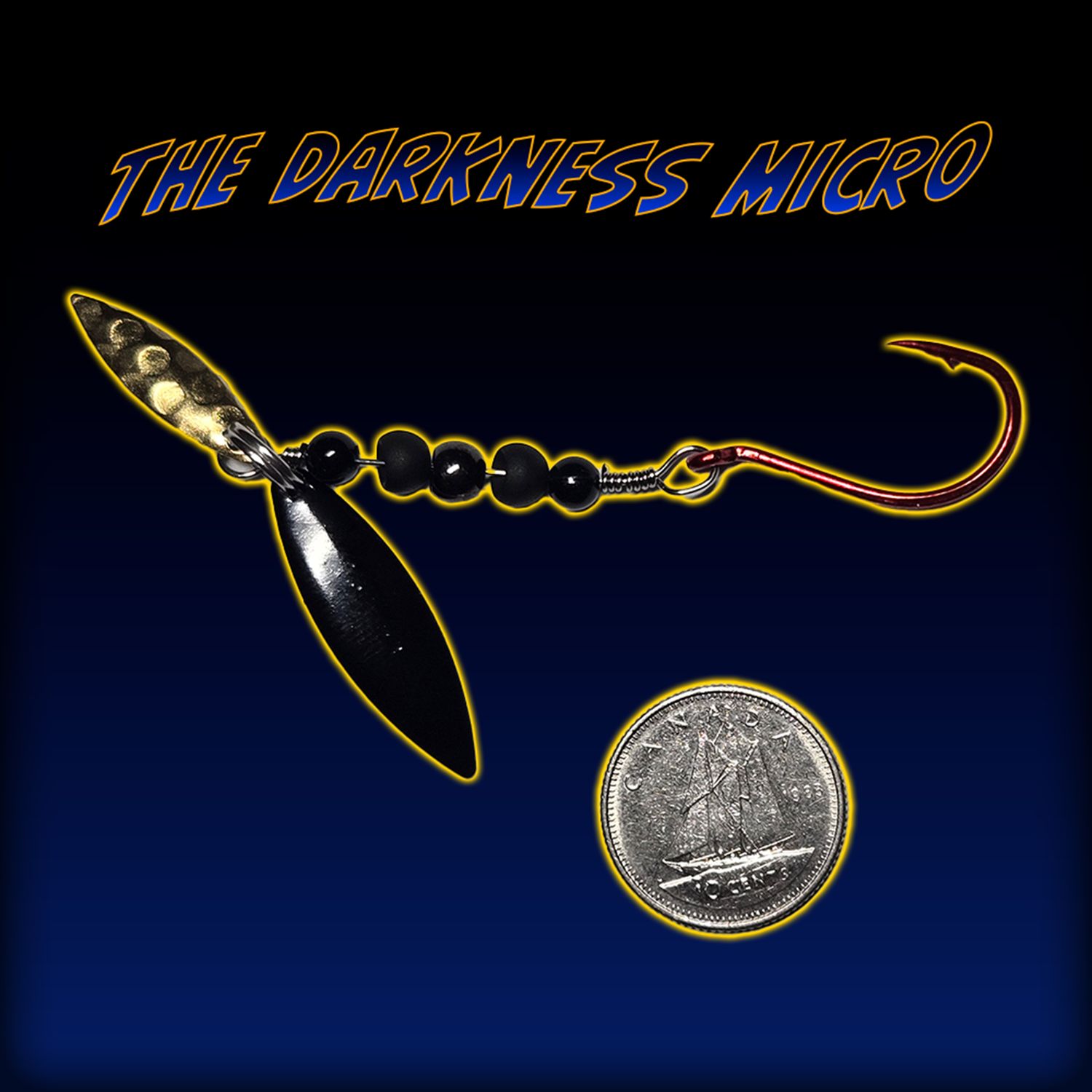 Minnow Clapper Micro - The Darkness - 4 Gram Minnow Clapper Micro - The Darkness - 4 Gram