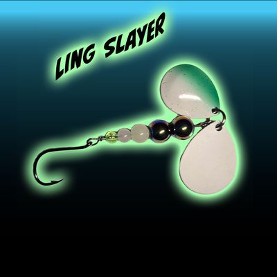 Super Limited Edition - Minnow Clapper - THE LING SLAYER GLOW - 8 Grams