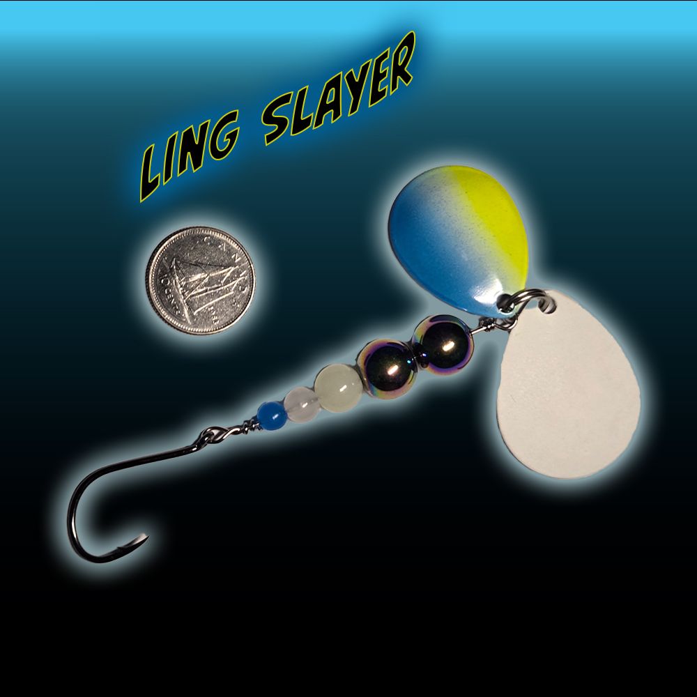 Super Limited Edition - Minnow Clapper - THE LING SLAYER GLOW - 8 Grams Super Limited Edition - Minnow Clapper - THE LING SLAYER GLOW - 8 Grams