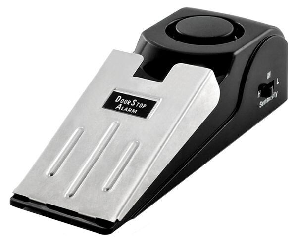 Door Stop Press-type Stopper Anti-theft Alarm Device
