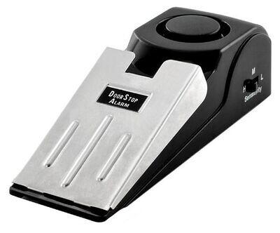 Door Stop Press-type Stopper Anti-theft Alarm Device