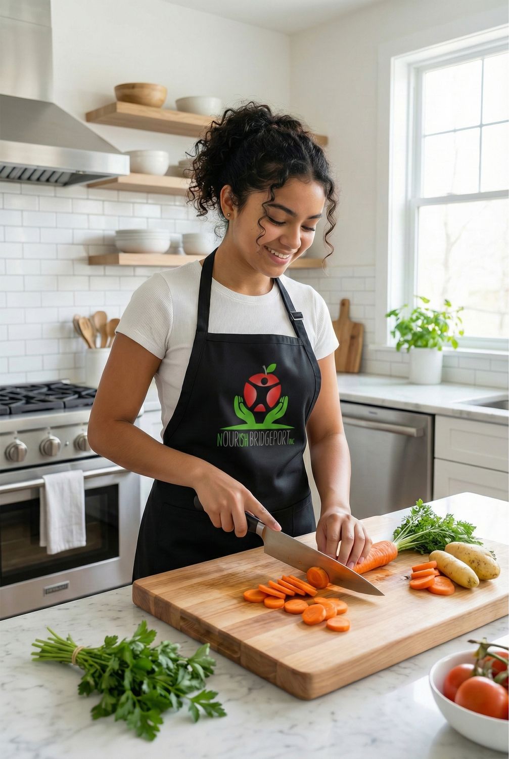 nOURish Apron (Black)