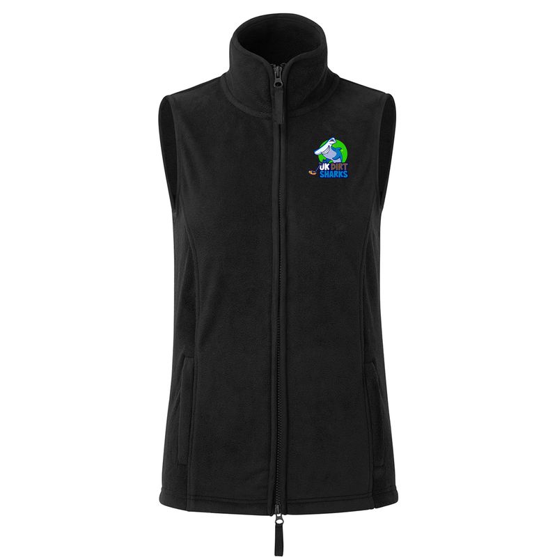 Artisan Fleece Gilet - embroidered logo left chest