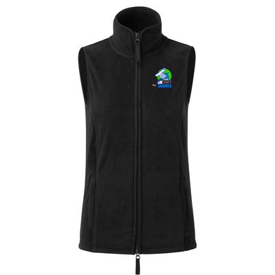Artisan Fleece Gilet - embroidered logo left chest