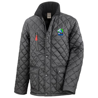Urban Cheltenham Gold jacket with embroidered logo