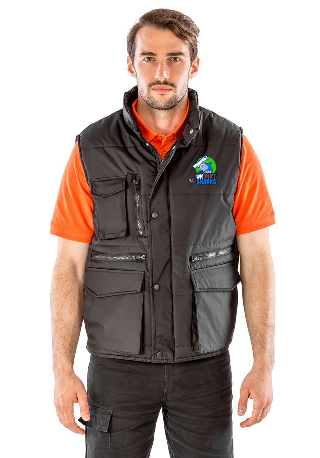 Lance bodywarmer with embroidered logo
