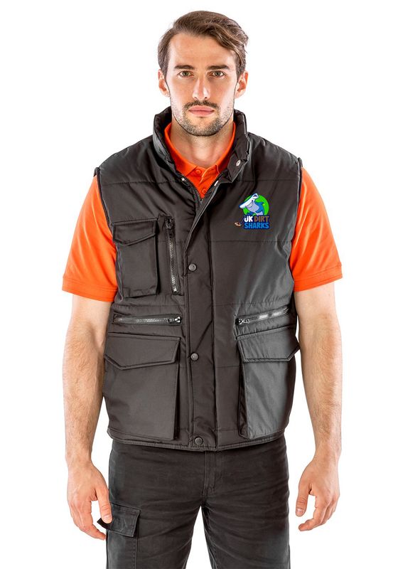 Lance bodywarmer with embroidered logo