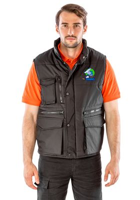 Lance bodywarmer with embroidered logo