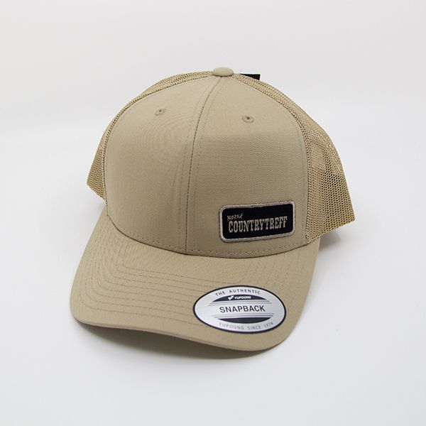 Caps med badge - Beige