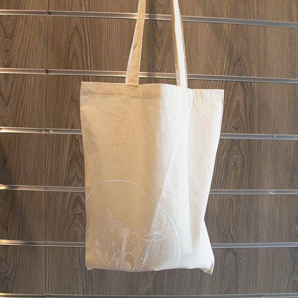 Vintage Handlenett - natur/canvas
