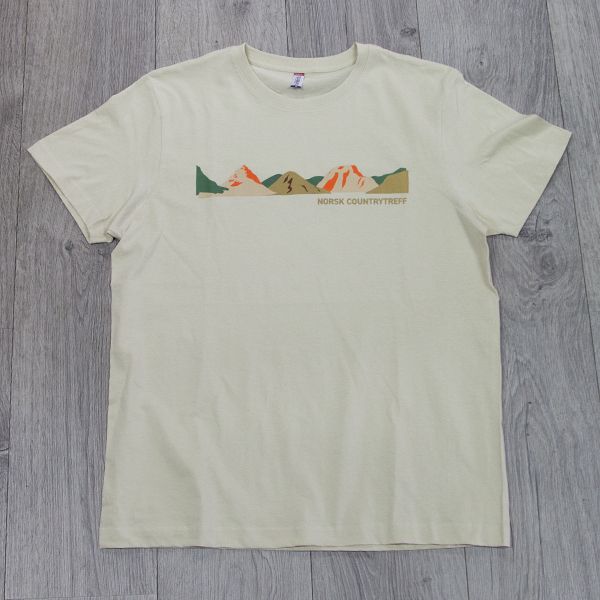 T-skjorte - light khaki - fjell