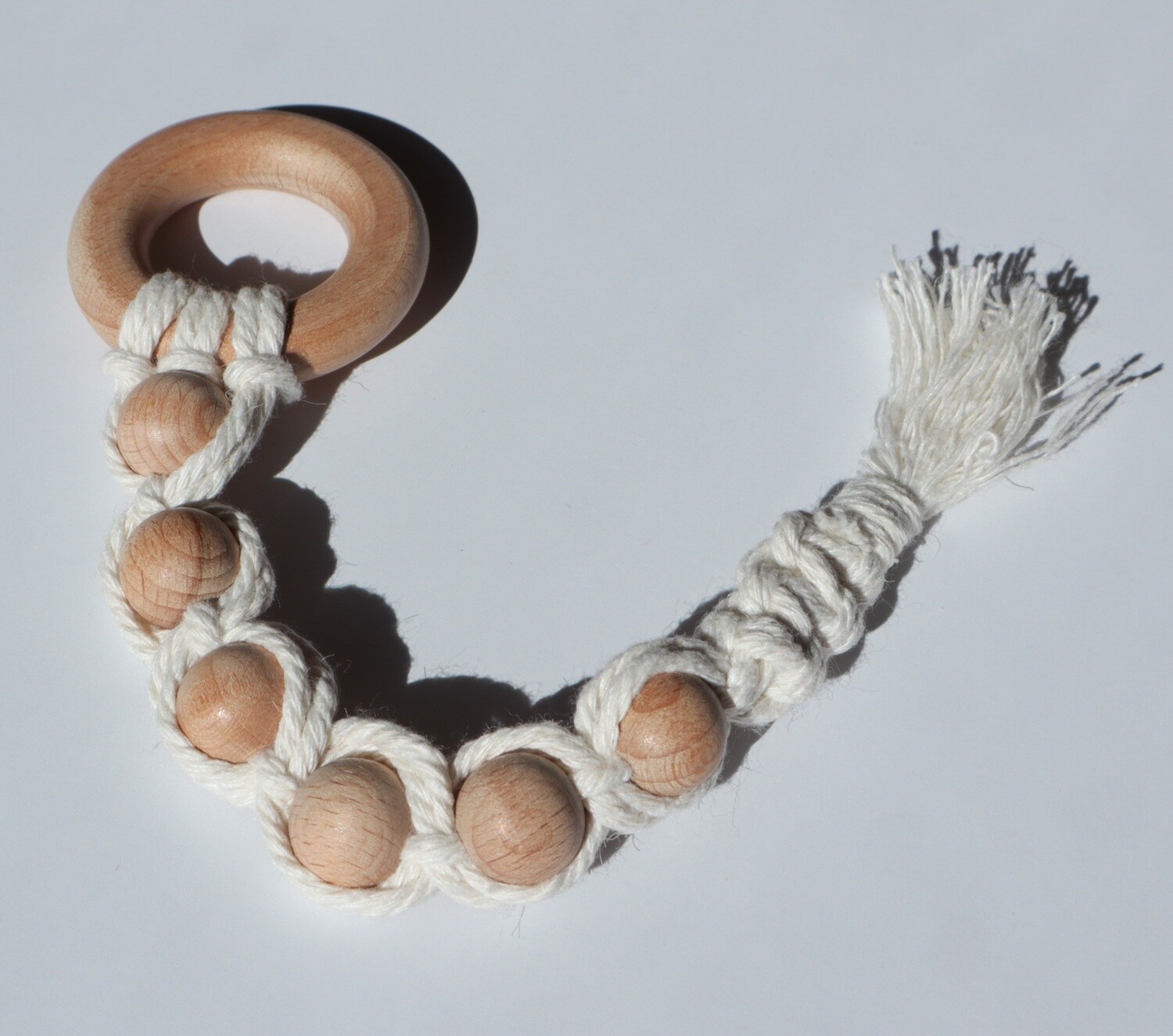 Beaded Macreme Teether