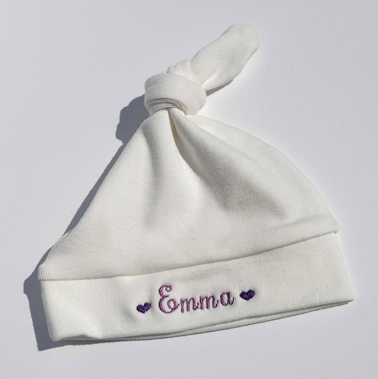 Top Knot Baby Hat