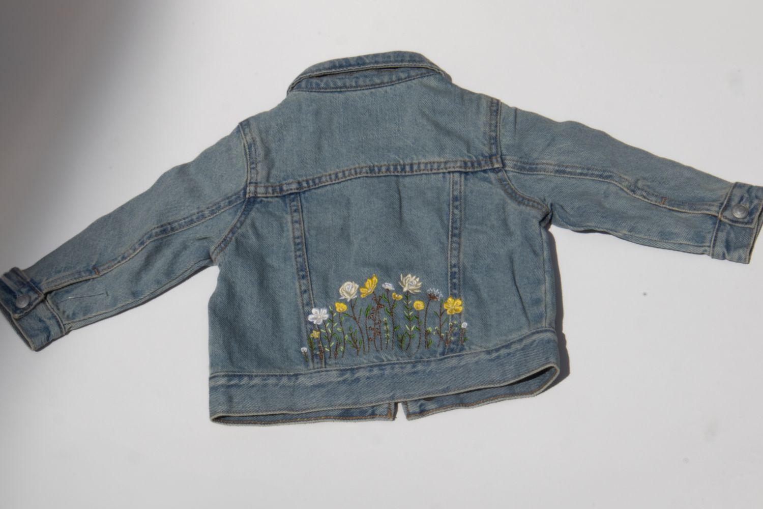 Floral Jean Jacket