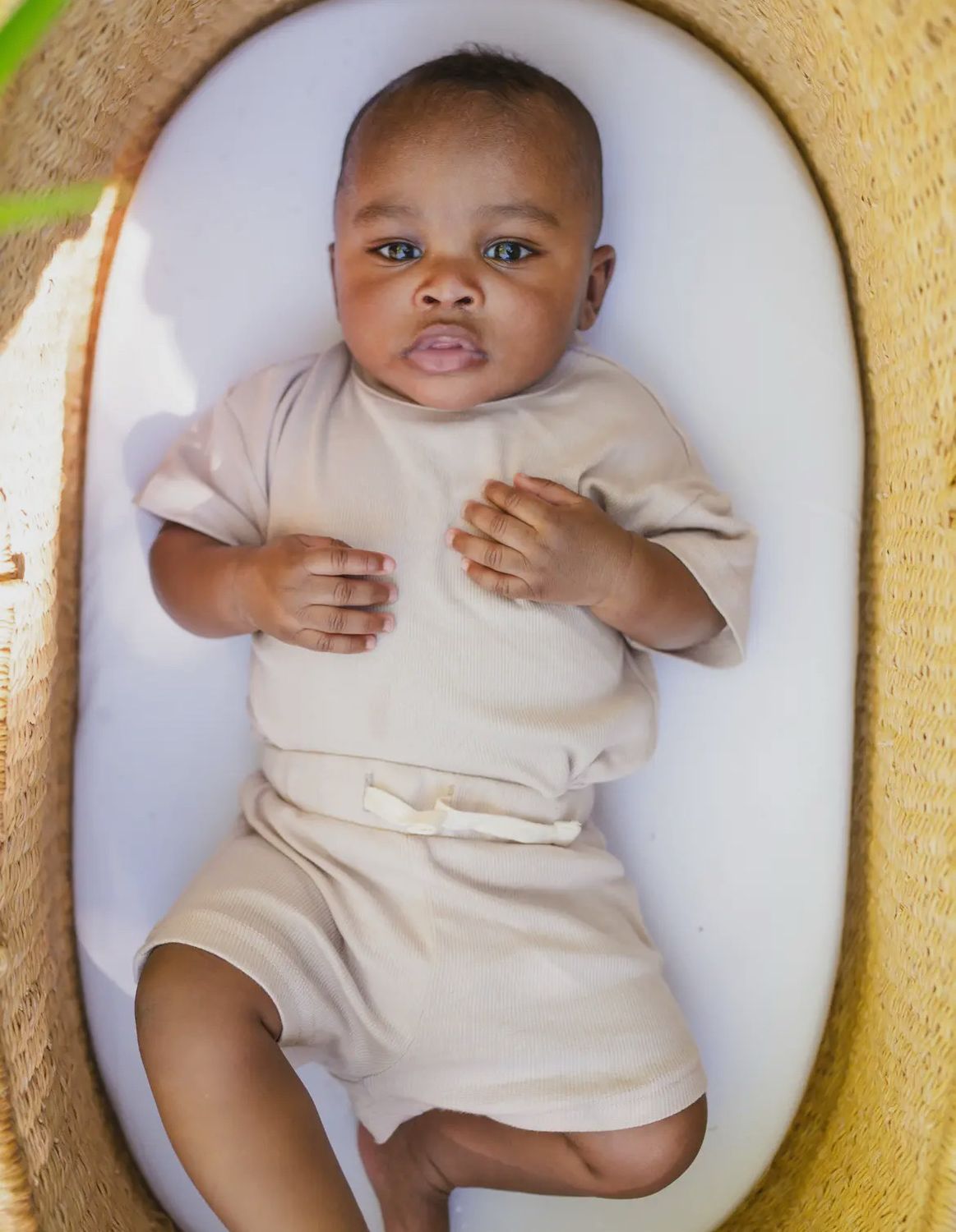 Organic Cotton Short Set | Oatmeal