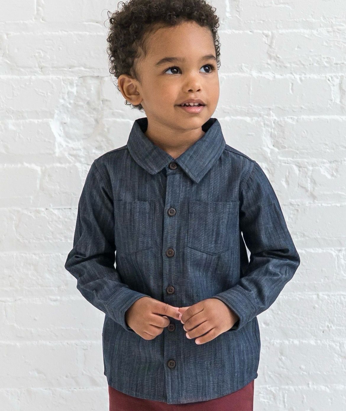 Long Sleeve Collard Shirt