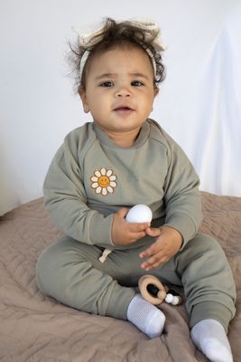 Sweatshirt + Jogger Matching Set | Sage